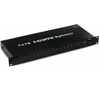 Разветвитель VCOM HDMI Spliitter 1=16 3D Full-HD 1.4v, каскадируемый DD4116