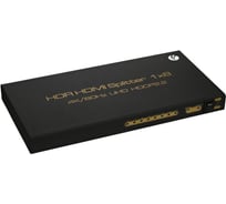 Разветвитель VCOM HDMI Spliitter 1=8 2.0v, DD428