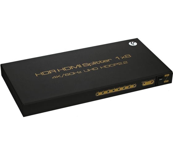 Разветвитель VCOM HDMI Spliitter 1=8 2.0v, DD428 1