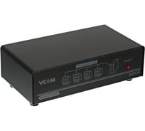 Разветвитель VCOM VGA 1-4-port VGA 15M, 4 VGA 15F, блок питания VDS8016
