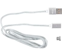 Кабель с магнитным адаптером VCOM USB 2.0 A/m --> micro-B 5P, 1м VUS7000-1M