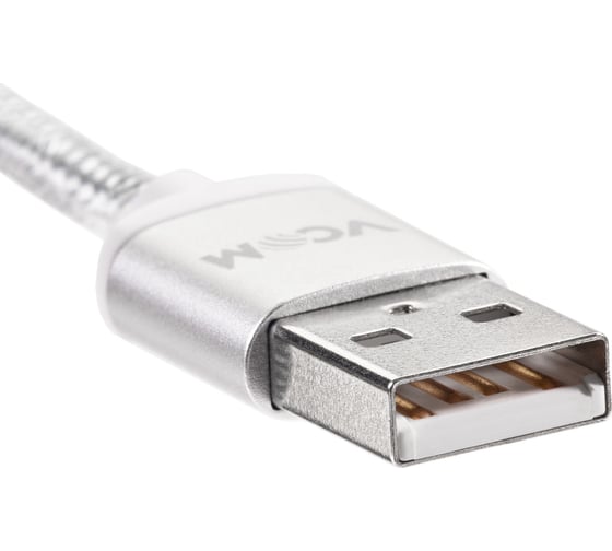 Кабель с магнитным адаптером VCOM USB 2.0 A/m --> micro-B 5P, 1м VUS7000-1M