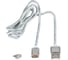 Кабель с магнитным адаптером VCOM USB 2.0 A/m --> micro-B 5P, 1м VUS7000-1M 3