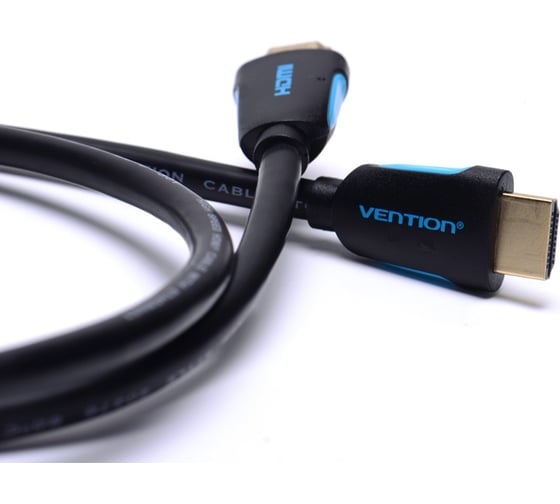 Кабель HDMI Vention High speed v2.0 with Ethernet 19M/19M - 2м VAA-M01-B200