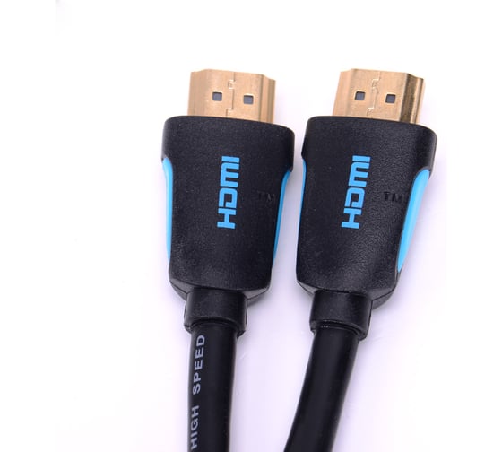 Кабель HDMI Vention High speed v2.0 with Ethernet 19M/19M - 2м VAA-M01-B200
