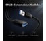 Кабель-удлинитель Vention USB 3.0 AM/AF - 3м Black Edition VAS-A45-B300 7