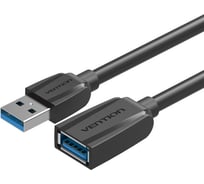 Кабель-удлинитель Vention USB 3.0 AM/AF - 1м Black Edition VAS-A45-B100