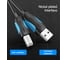Кабель Vention USB 2.0 AM/BM - 1,5м, черный VAS-A16-B150 3