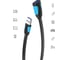 Кабель-удлинитель Vention USB 3.0 AM/AF - 1м плоский VAS-A13-B100 4