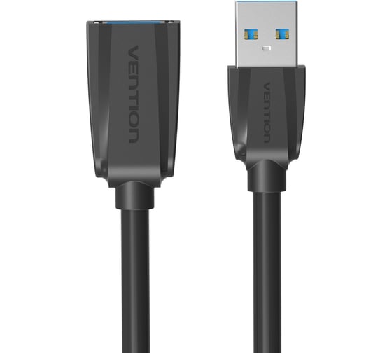 Кабель-удлинитель Vention USB 3.0 AM/AF - 2м Black Edition VAS-A45-B200
