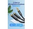 Гибкий переходник-разветвитель Vention Jack 3.5 mm M 4 pin/Jack 3.5 mm F x 2 - 0.3м BBCBY 4