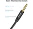 Аудио кабель Vention Jack 3,5 mm M/Jack 3,5 mm M - 1,5м, черный BAKBG 10