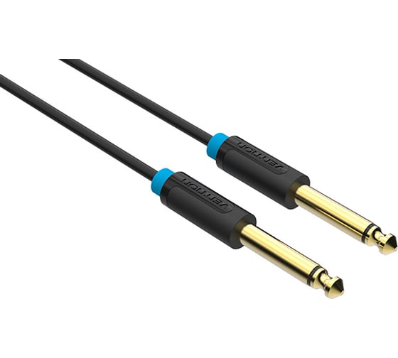 Аудио кабель Vention Jack 6,35 mm M/6.35 M - 1 м BAABF