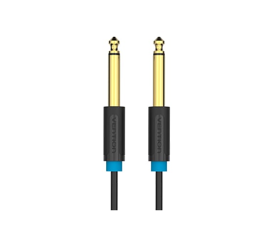 Аудио кабель Vention Jack 6,35 mm M/6.35 M - 1 м BAABF
