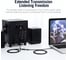 Аудио кабель Vention Jack 3,5 mm F/2RCA M - 1м, чёрный VAB-R01-S100 7