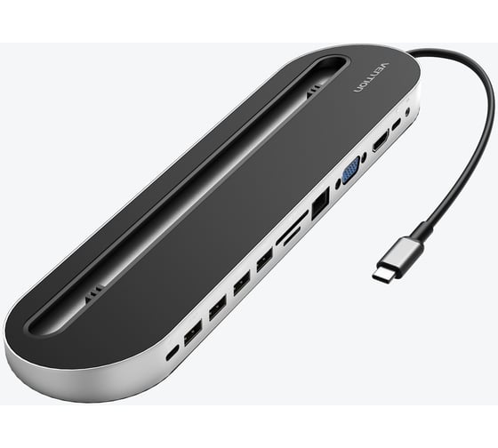 Мультифункциональная док-станция Vention USB Type C 12 в 1 THEBC