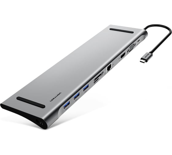 Мультифункциональная док-станция Vention USB Type C 10 в 1 CMCHB 1