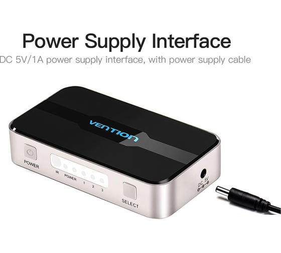 Переключатель Vention switch 3x1 HDMI v1.4 AFFH0