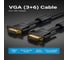 Кабель Vention VGA 15M/15M с 2 ферритовыми фильтрами - 2м. DAEBH 4