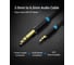 Аудио кабель Vention Jack 6,5 mm M/ 3,5 M - 3 м BABBI 6