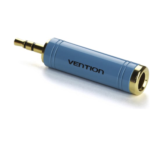 Переходник Vention Jack 3.5 mm M/6,5 mm F VAB-S04-L