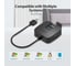 Концентратор Vention OTG USB 2.0/ USB 3.0 на 4 порта, черный - 1м. CHABF 4