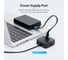 Концентратор Vention OTG USB 2.0/ USB 3.0 на 4 порта, черный - 1м. CHABF 5