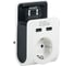 Адаптер IEK Т-02 01 1 место, 2P+PE, 16А, 2хUSB, 2,4А, белый WTP11-16-01-Z-K01 1