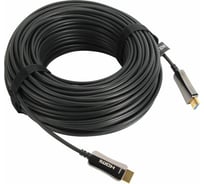 Активный оптический кабель VCOM HDMI 19M/M, ver. 2.0, 4K@60 Hz, 50m D3742A-50M