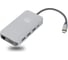 Кабель-адаптер VCOM USB3.1 Type-C/M-HDMI,RJ45,4*USB3.0,SD,TF,PD charging, Aluminum Shell, CU431M 1