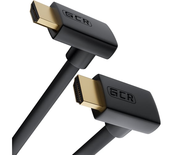 Кабель HDMI 2.0 GCR 2.0m M верхний угол /M верхний угол, черный VIV52I310