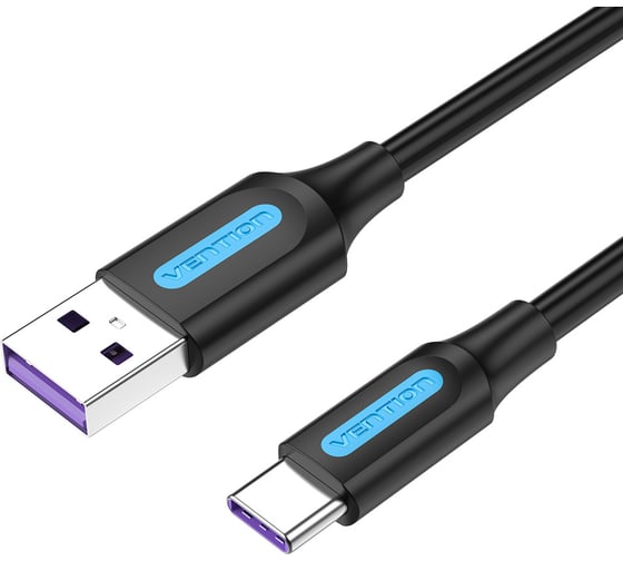 Кабель VENTION USB 2.0 CM/AM 5А - 1м. CORBF