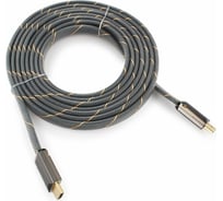 Кабель Cablexpert HDMI 3 м v2.0 M/M плоский позол.разъемы металлический корпус CC-P-HDMI04-3M