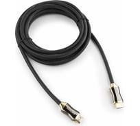 Кабель Cablexpert HDMI 19M/19M, v2.0, медь, серия Platinum, позол.контакты, оплетка, 4.5м, черный, блистер, CC-P-HDMI03-4.5M