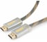 Кабель Cablexpert HDMI 3 м v2.0 M/M позол.разъемы серебристый металлический корпус CC-P-HDMI02-3M 3