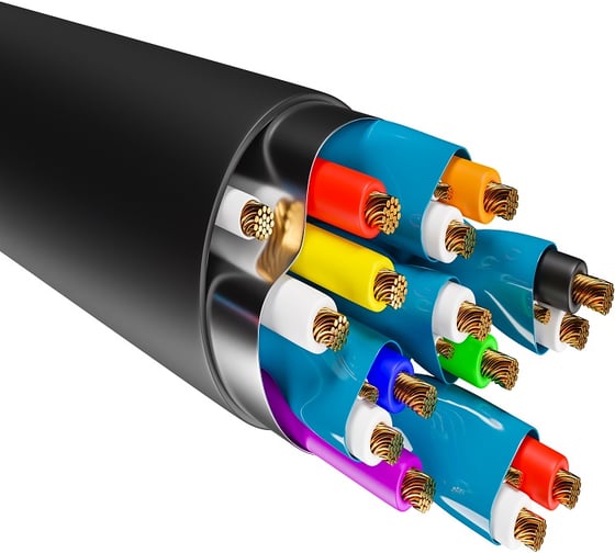 Кабель SLIM 2.0m HDMI 2.0 GCR красные коннекторы 32-32 AWG VIV51I215