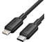 Кабель VENTION USB 2.0 CM/Lightning 8M для iPad/iPhone 3A - 1м. Черный LAKBF 1
