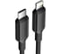Кабель VENTION USB 2.0 CM/Lightning 8M для iPad/iPhone 3A - 1м. Черный LAKBF 2