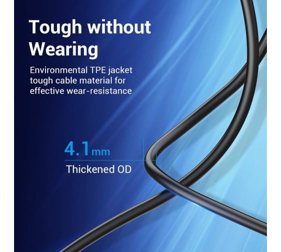 Кабель VENTION USB 2.0 Type C M/BM - 1,5 м. CQUBG
