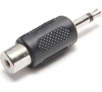 Переходник аудио GCR jack 35mm-RCA AM-AF черный VIVAVIA08