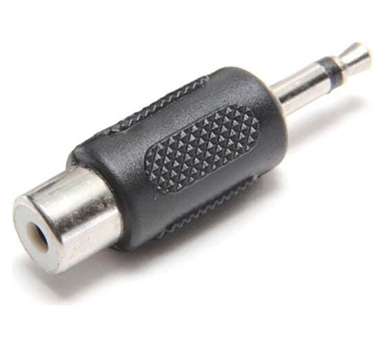 Переходник аудио GCR jack 35mm-RCA AM-AF черный VIVAVIA08 1
