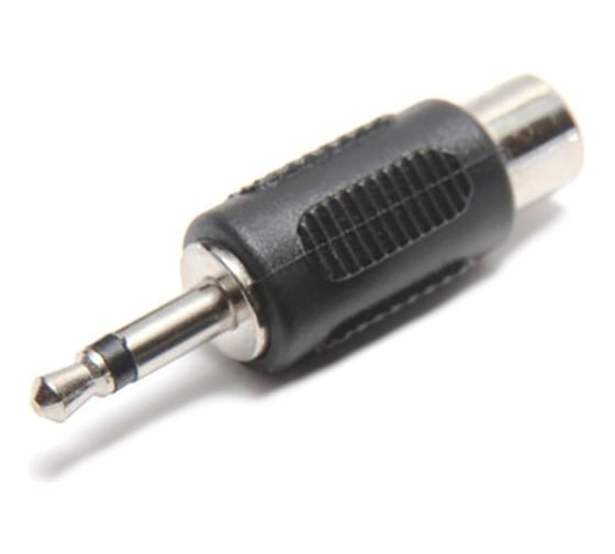 Переходник аудио GCR jack 35mm-RCA AM-AF черный VIVAVIA08