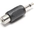 Переходник аудио GCR jack 35mm-RCA AM-AF черный VIVAVIA08 1