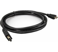 Кабель Telecom, HDMI-19M --- MiniHDMI-19M ver 2.0+3D/Ethernet, 2m TCG205-2M