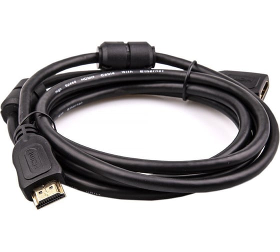 Удлинительный кабель Telecom, HDMI-19M---HDMI-19F ver 2.0, 2m TCG-200MF-2M 1