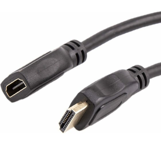 Удлинительный кабель Telecom, HDMI-19M---HDMI-19F ver 2.0, 5m TCG-200MF-5M