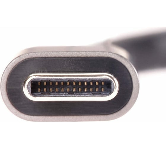 Кабель-адаптер Telecom, Type-Cm -- USB 3.0 Af, OTG, 1,5A, 5,0 Gbps, Alum grey 0,2m TC409M