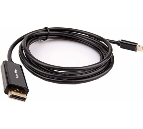 Кабель-адаптер Telecom, USB3.1 Type-Cm -- DPm 4K 60Hz, 1.8m TCC010-1.8M 1