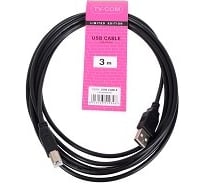 Кабель TV-COM USB2.0 A-B 3,0м USB100G-3M