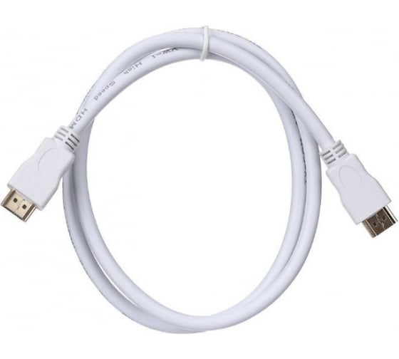 Цифровой кабель TV-COM HDMI 19M to HDMI 19M, V1.4+3D, 1,8m,белый CG150SW-1.8M